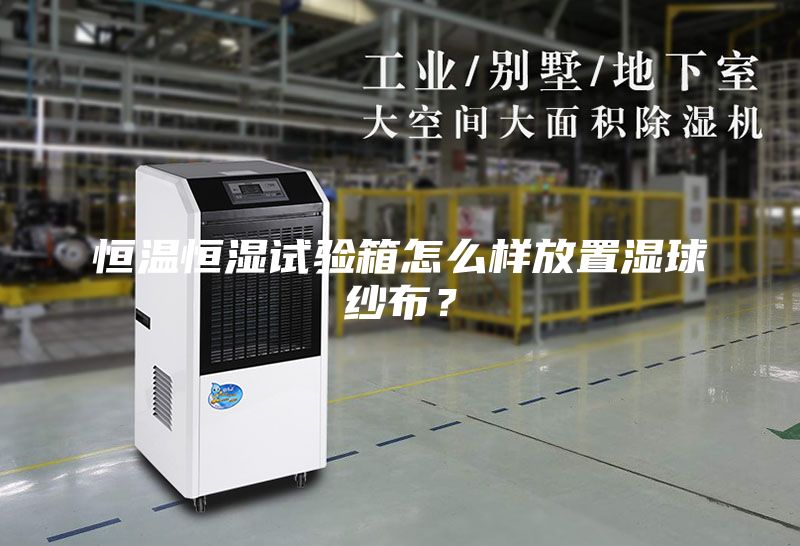 恒溫恒濕試驗箱怎么樣放置濕球紗布？