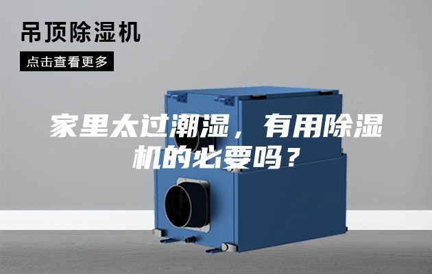 家里太過潮濕，有用除濕機的必要嗎？