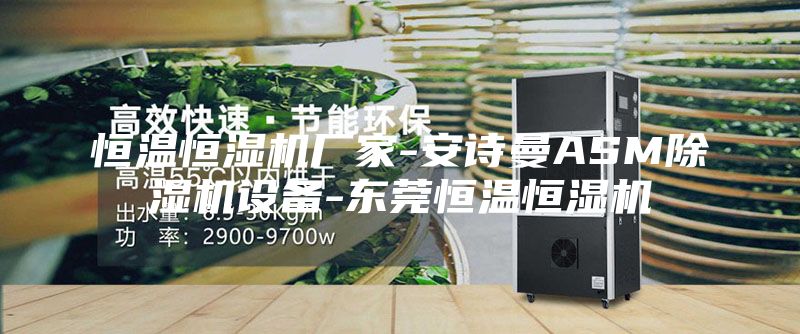 恒溫恒濕機(jī)廠家-安詩曼ASM除濕機(jī)設(shè)備-東莞恒溫恒濕機(jī)